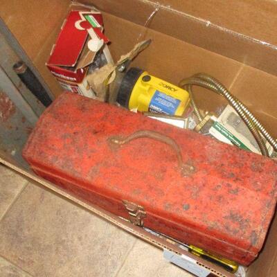 Lot 132 - Mystery Box of Tools and Stuff LOCAL PICK UP ONLY