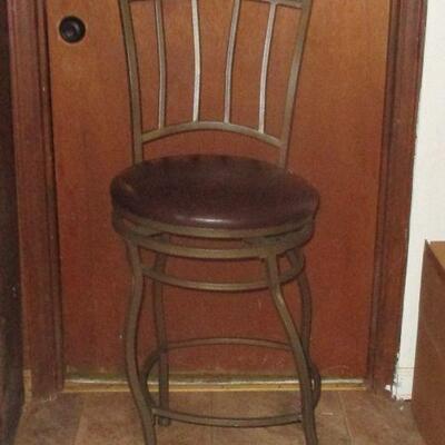 Lot 143 - Swivel Barstool LOCAL PICK UP ONLY