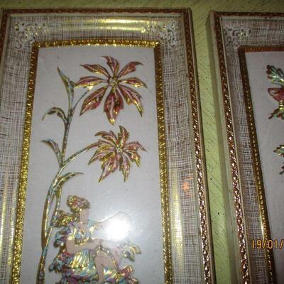 Lot 170 - 4 Framed 3-D Pictures 