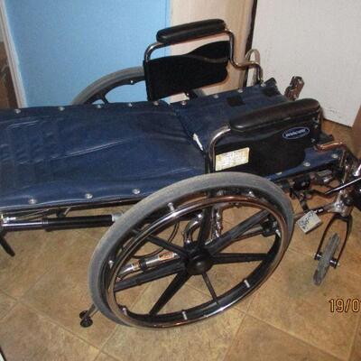 Lot 181 - Trace SX5 Reclining Wheelchair LOCAL PICK UP ONLY