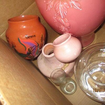 Lot 185 - Collection of Vases LOCAL PICK UP ONLY