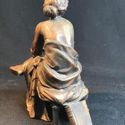 Lot 42:   Bronze Statue, Wartburg Germany Porcelain and More