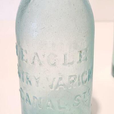 Lot 148: Antique Blob Top Soda Bottles Amber Kerns 