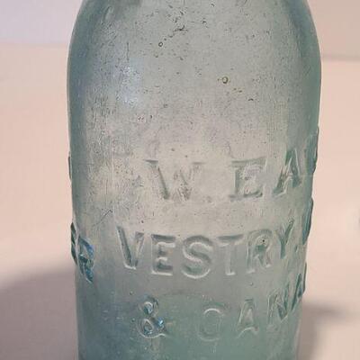 Lot 148: Antique Blob Top Soda Bottles Amber Kerns 