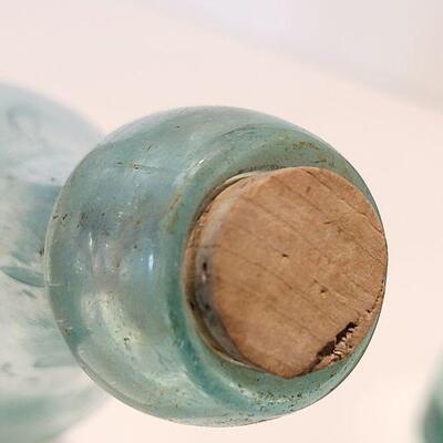 Lot 148: Antique Blob Top Soda Bottles Amber Kerns 