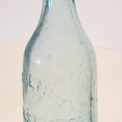 Lot 148: Antique Blob Top Soda Bottles Amber Kerns 