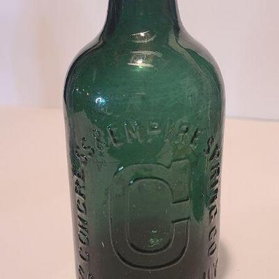 Lot 149: Blob Top Soda Bottles (Congress & Empire Springs Green & More)