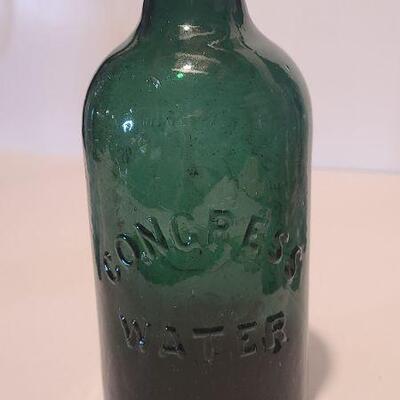 Lot 149: Blob Top Soda Bottles (Congress & Empire Springs Green & More)