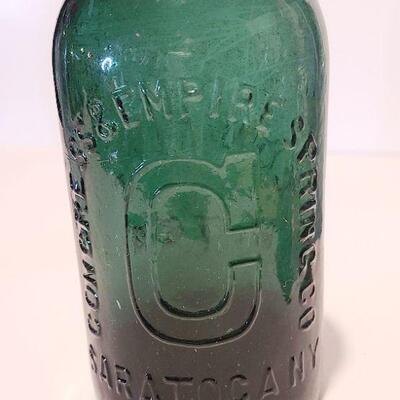Lot 149: Blob Top Soda Bottles (Congress & Empire Springs Green & More)