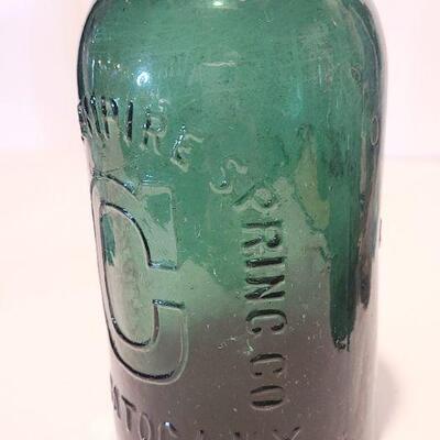 Lot 149: Blob Top Soda Bottles (Congress & Empire Springs Green & More)