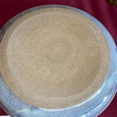 Lot  246 - Stoneware Dip and Chip platter