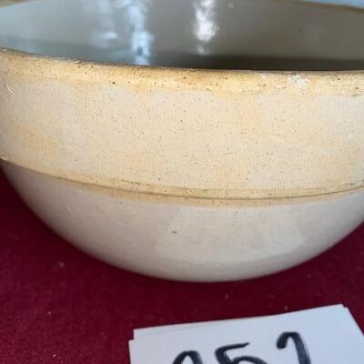 Lot 252 - Stoneware Crock bowl