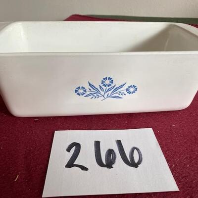 Lot 266- Corningware 2 Quart 
