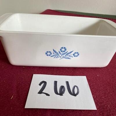 Lot 266- Corningware 2 Quart 