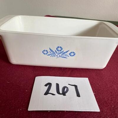 Lot 267- Corningware 2 Quart 