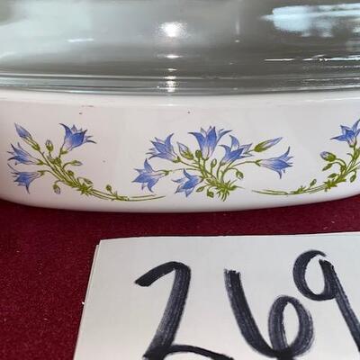Lot 269 - Corningware Blue Dusk Pattern