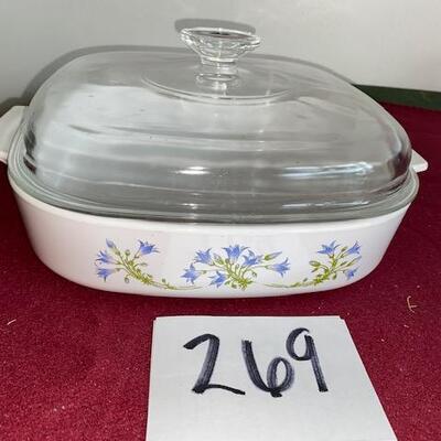 Lot 269 - Corningware Blue Dusk Pattern
