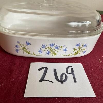 Lot 269 - Corningware Blue Dusk Pattern