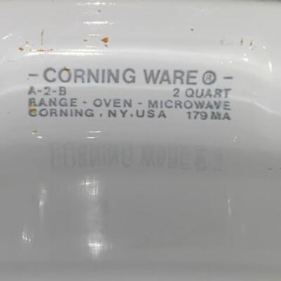 Lot 270 - Corningware Spice of Life  2 quart Dish with Lid