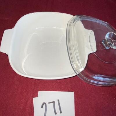 Lot 271 -  Vintage Corningware Pastel Boquet Pattern