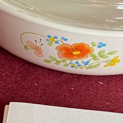 Lot 276 -  Vintage Corningware Wildflower Pattern