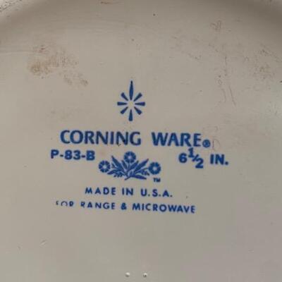 Lot 277 - Corningware pan. Cornflower Pattern
