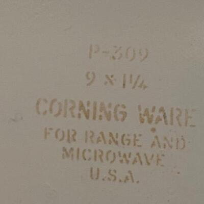 Lot 278 - Corningware Cornflower Pattern Pie Dish