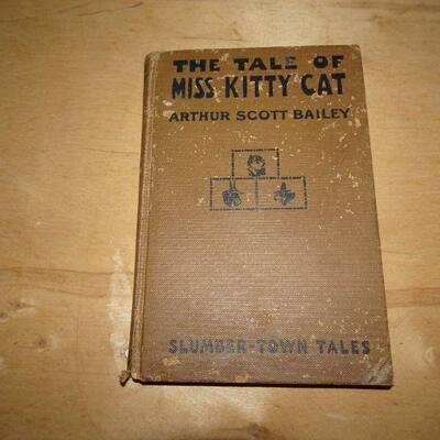 1921 The Tale of Miss Kitty Cat Children's book 