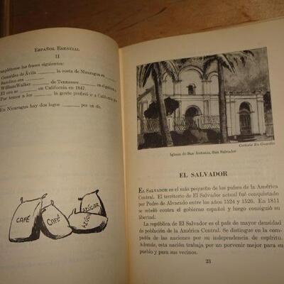 1950 Elementary Spanish Dictionary E.R. Sims 