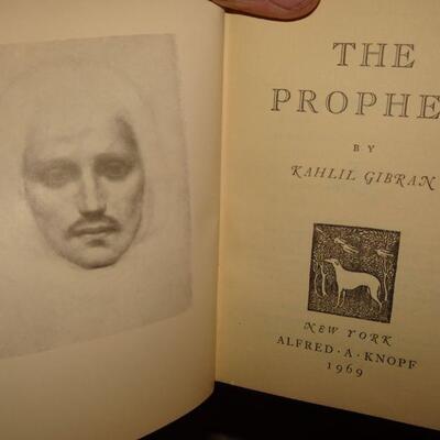1969 The Prophet by Alfred A Knopf