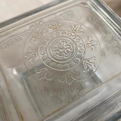 Lot 289 - Vintage Fire King Philbe Sapphire Refrigerator Dish
