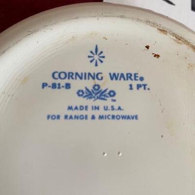 Lot 290 - Corningware Cornflower Pattern sauce pan