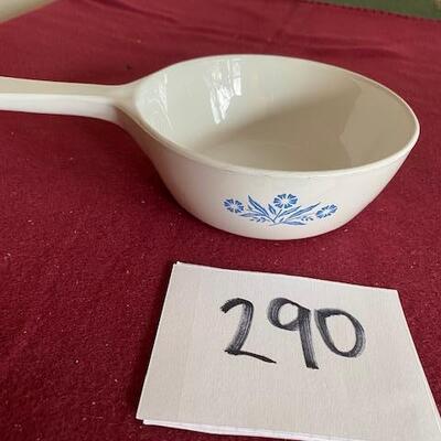 Lot 290 - Corningware Cornflower Pattern sauce pan