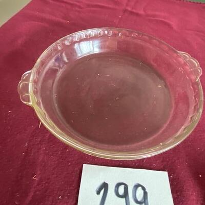 Lot 299 - Pyrex Pie Pan