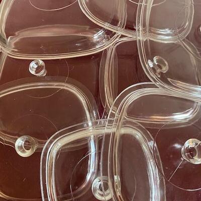 Lot 303 - Several glass lids