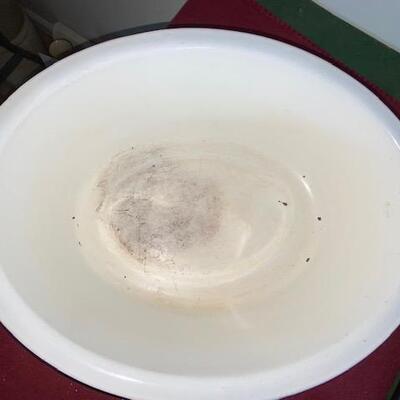 Lot 308 - Enamelware Pan