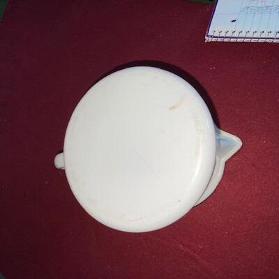 Lot 310 - Enamelware Pitcher with flowers