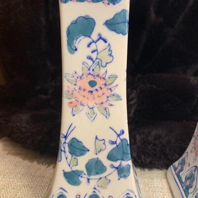 Porcelain candlesticks 