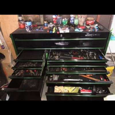 Lot OS 1: Large Snap-On Tool Box Master Series 11 drawer