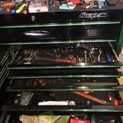 Lot OS 1: Large Snap-On Tool Box Master Series 11 drawer
