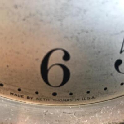Lot 44:  Antique Seth Thomas Clock Works 