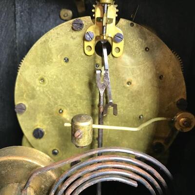 Lot 45:   Seth Mantle Thomas Clock. Works