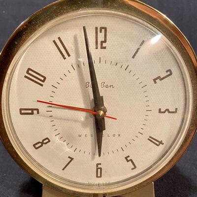 Lot 166: Vintage Westclox Big Ben Electric clock and more