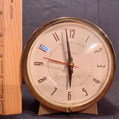 Lot 166: Vintage Westclox Big Ben Electric clock and more