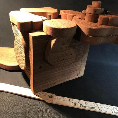 Lot 47:  Large Squirrel Birdhouse