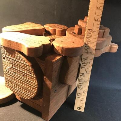 Lot 47:  Large Squirrel Birdhouse