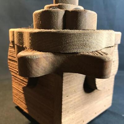 Lot 47:  Large Squirrel Birdhouse