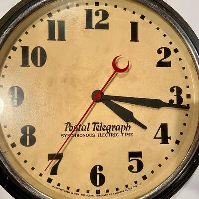 Lot 168: Vintage Postal Telegraph Electric clock