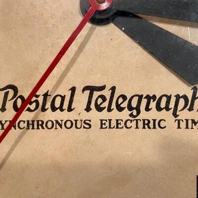 Lot 168: Vintage Postal Telegraph Electric clock