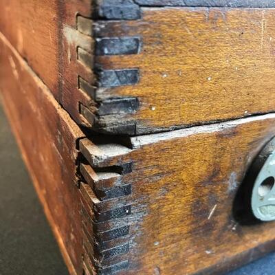 Lot 49A:  Sad Irons Advertising Box and Milk Glass Jars